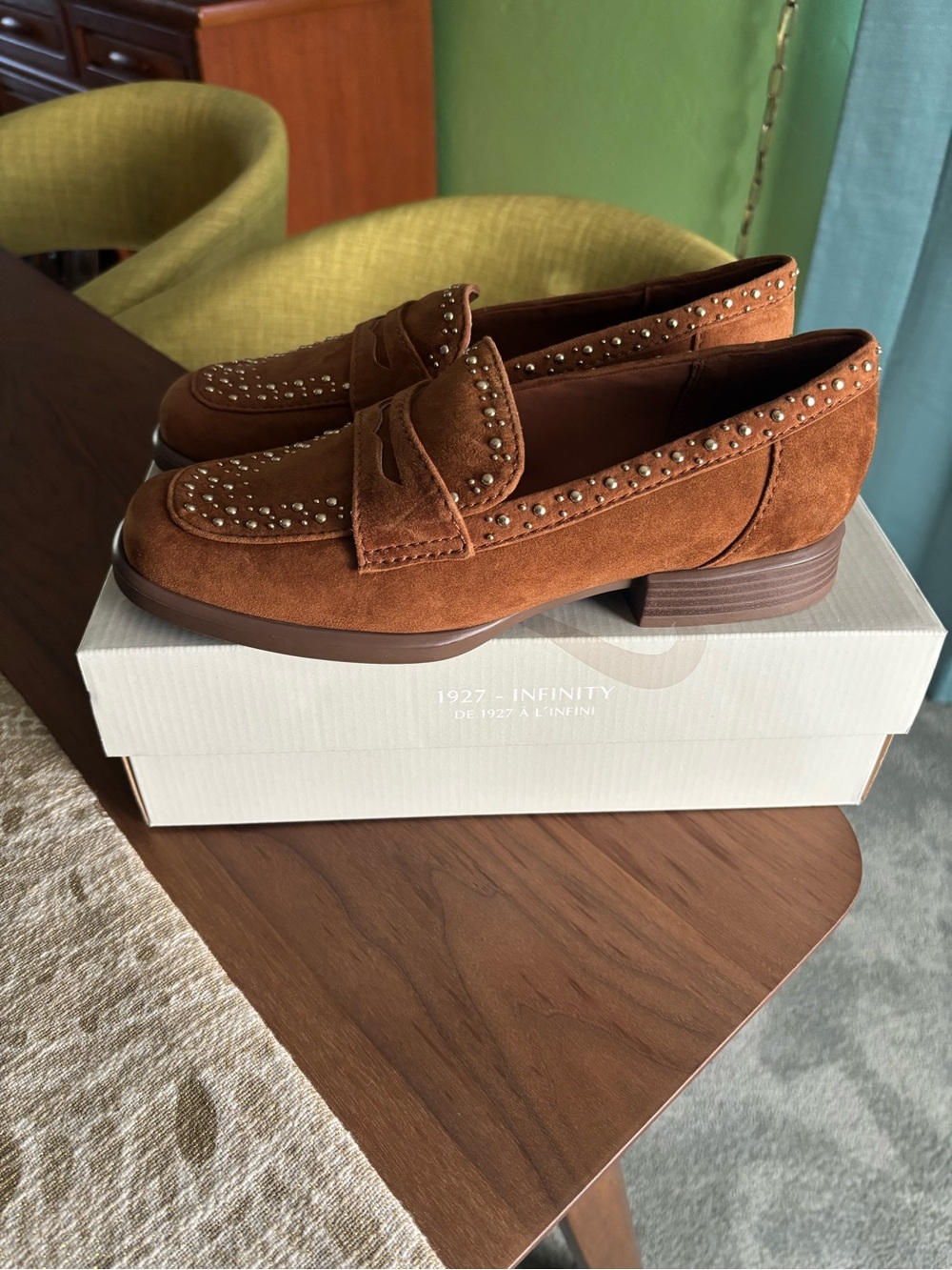 Naturalizer Dark Chestnut woman’s Loafers